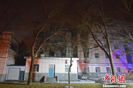 事发地——中北大学国防科技重点实验室。　武俊杰 摄